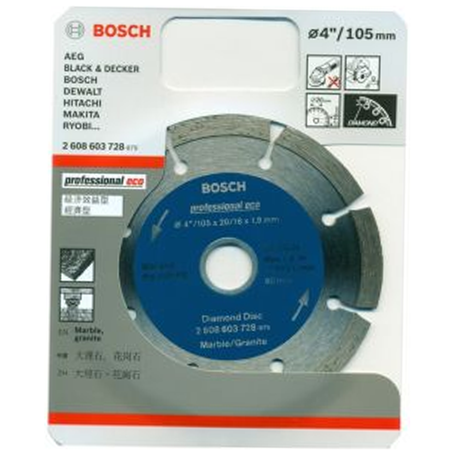 Bosch Diamond Cut Off Wheel 4 Bosch Diamond Cut Off Wheel 4